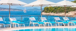 Swimming Pool at Sun Gardens, Dubrovnik, Croatia