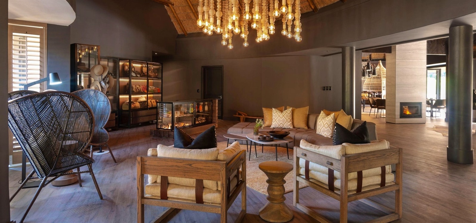 Lobby, Shamwari Eagles Crag, South Africa