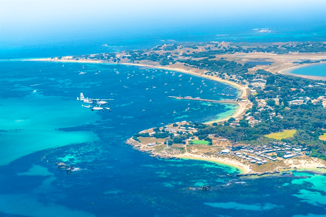 seaplane tour to rottnest island western australia