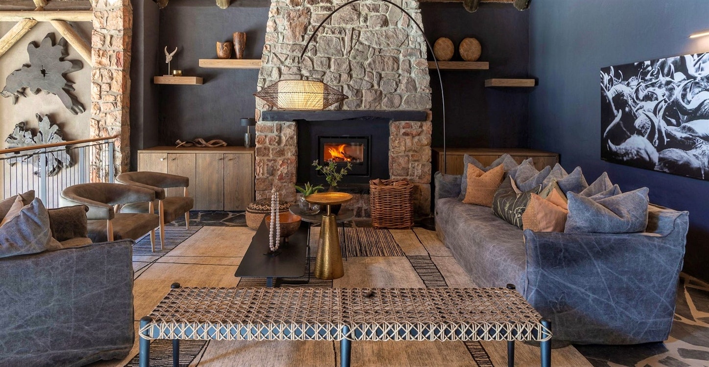 Lobby, Shamwari Bayethe Tented Lodge, South Africa