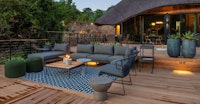 Terrace, Shamwari Bayethe Tented Lodge, South Africa