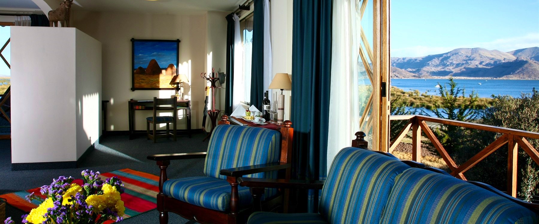 Bedroom interior, Casa Andina Premium Puno