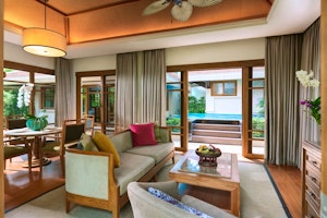 Two Bedroom Deluxe Beachfront Villa with Jacuzzi