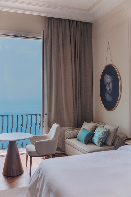 Balcony, San Domenico Palace a Four Seasons Hotel, Sicily, Italy