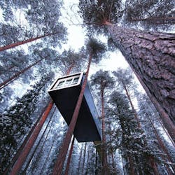 The flying Cabin, Treehotel, Sweden