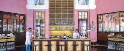Department of chemistry bar at JW Marriott Phu Quoc Emerald Bay Resort & Spa, Vietnam