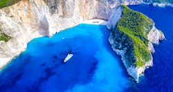 Shipwreck Beach, Porto Zante, Zakynthos, Greece