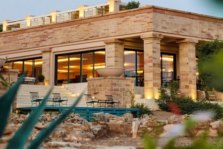 Luxurious architecture of the lobby lounge