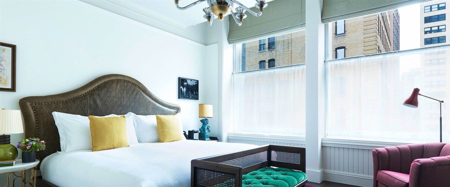 deluxe king at the beekman a thompson hotel