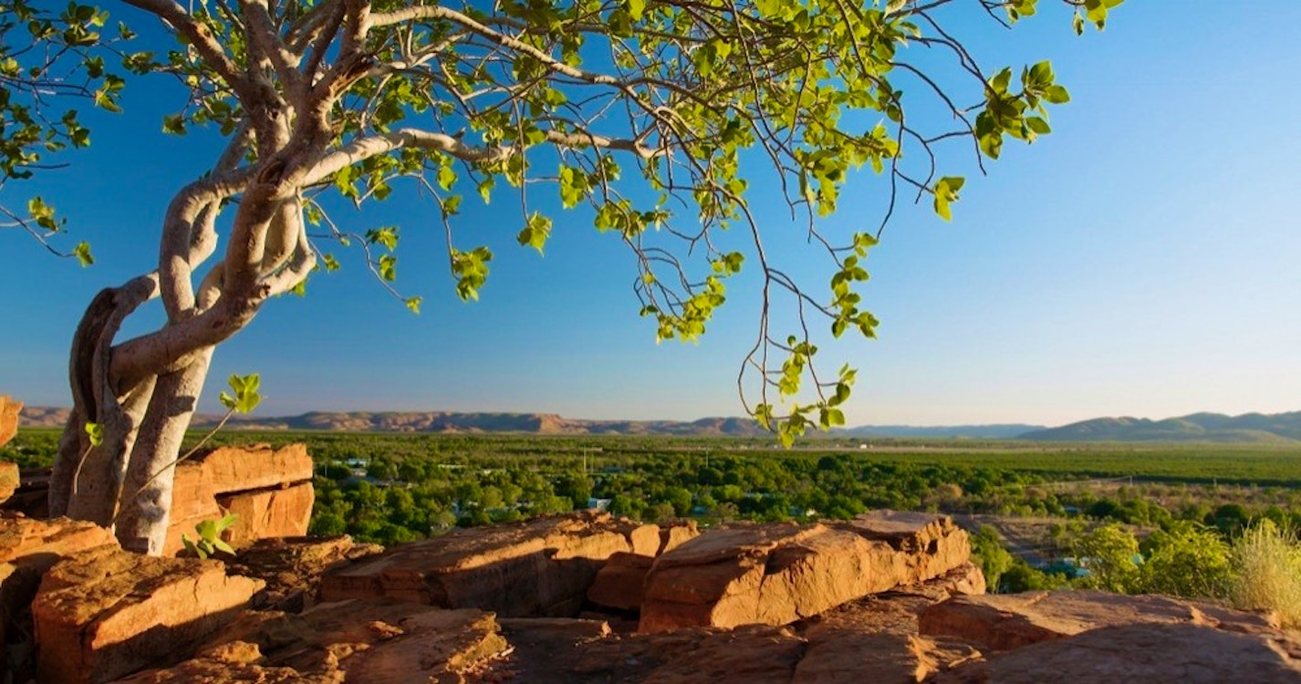 kununurra western australia at sunset 
