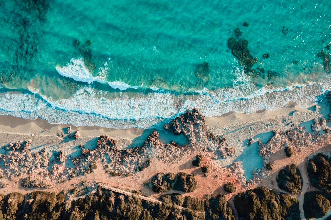 Coastline of Menorca