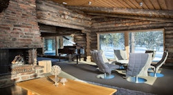 Lounge, Javri Lodge, Finland