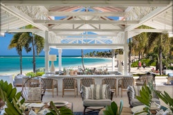 Veranda Bar at Jumby Bay Island, Antigua, Caribbean