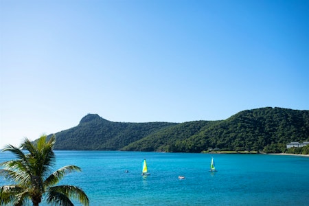 Boats View from The Sundays, Hamilton Island, Australia