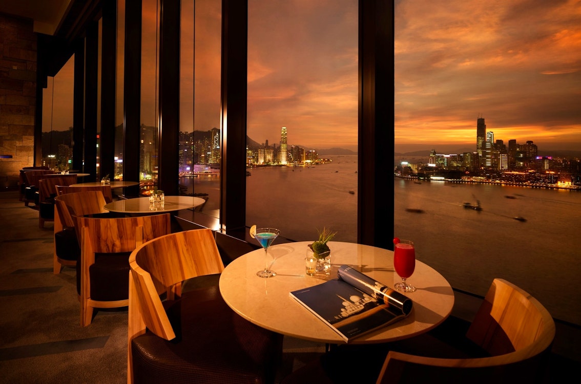 Harbour Club Lounge at Harbour Grand Hong Kong