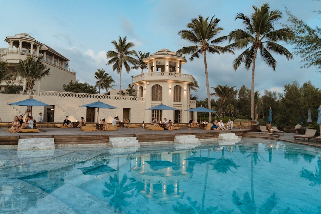 Sunset at Devasom Khao Lak Beach Resort & Villas