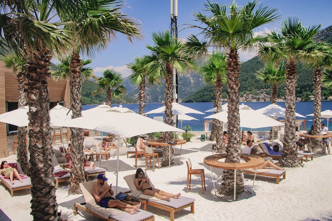 Adriatica Beach at Regent Porto, Montenegro