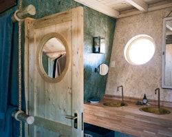 Lodge Bathroom at Shipwreck Lodge, Skeleton Coast, Namibia