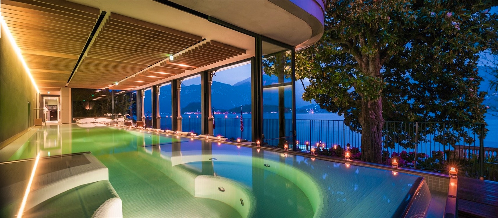 Spa Pool, Grand Hotel Tremezzo, Lake Como, Italy