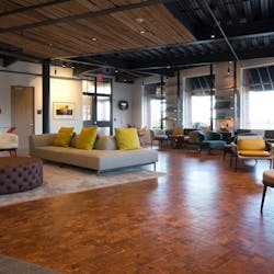 Lobby at 250 Maine Hotel, Maine Coast, New England, USA