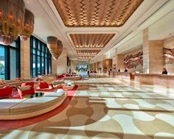 Interior of Crown Towers, Perth, Western Australia