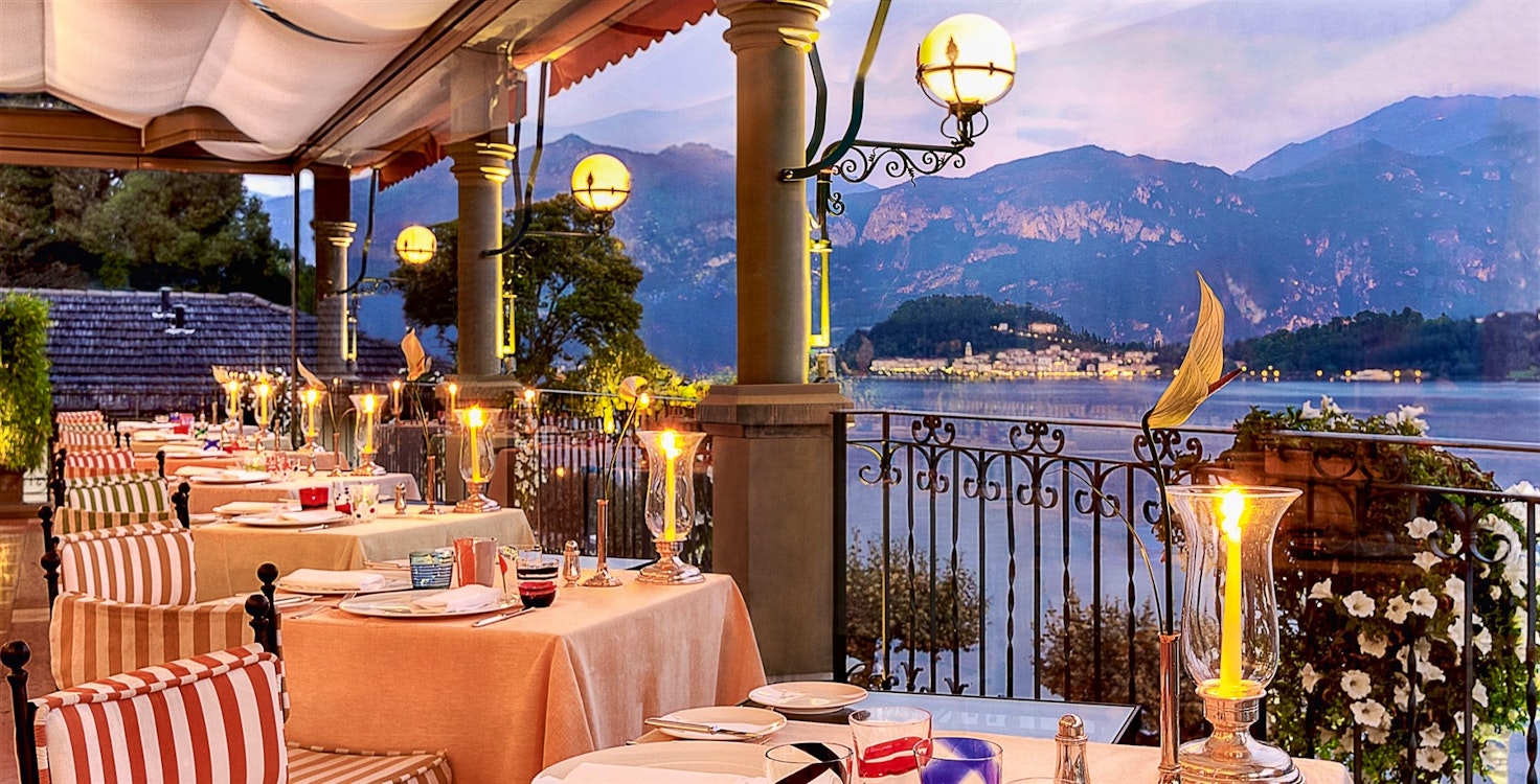 La Terrazza Gualtiero Marchesi, Grand Hotel Tremezzo, Lake Como, Italy