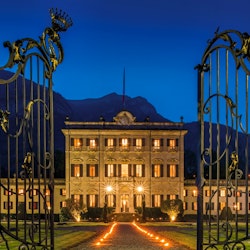 Villa Sola Cabiati at Night