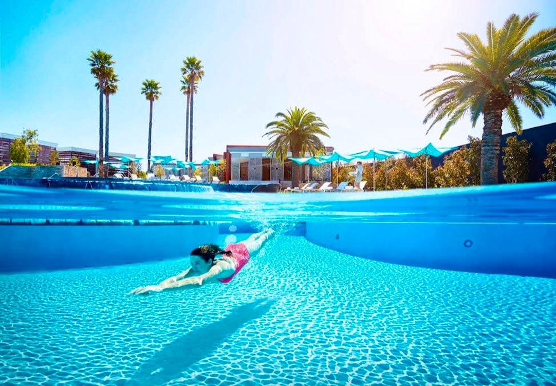 Pool at Crown Towers, Perth, Western Australia