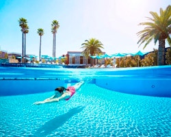Pool at Crown Towers, Perth, Western Australia