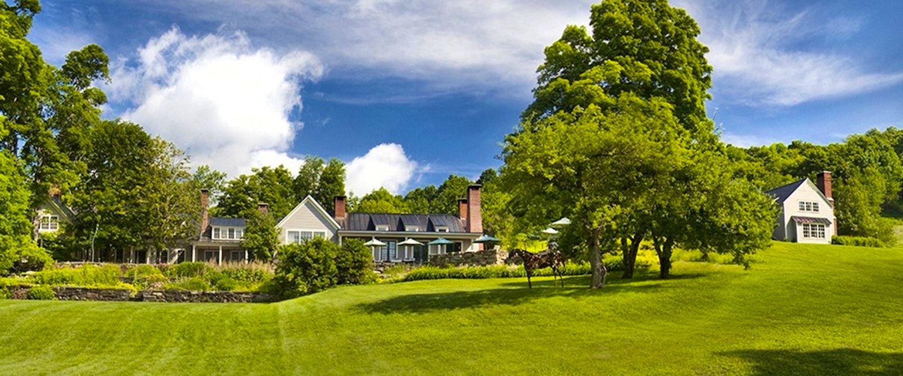 Beautiful Gardens at Twin Farms, Vermont 