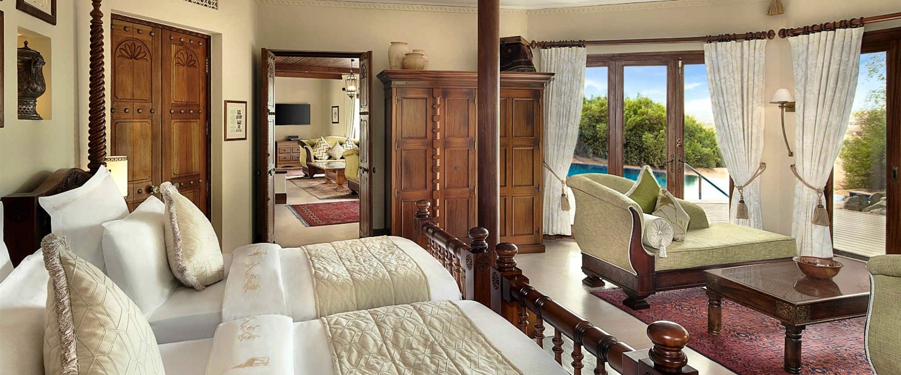 Twin Presidential Suite at Al Maha, a Luxury Collection Desert Resort & Spa