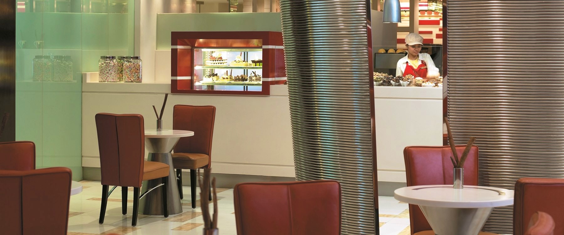 Dining area at Shangri-La Hotel Kuala Lumpur, Malaysia