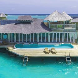Exterior of One-Bedroom Water Retreat at Soneva Jani, Maldives, Indian Ocean