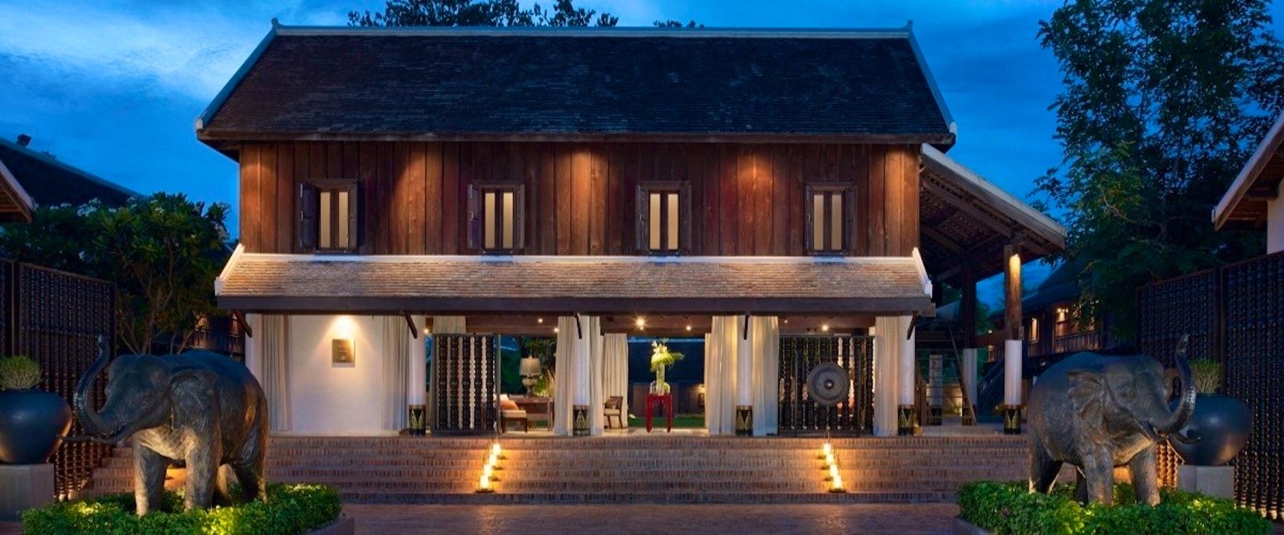 Lobby Entrance at Sofitel Luang Prabang, Laos