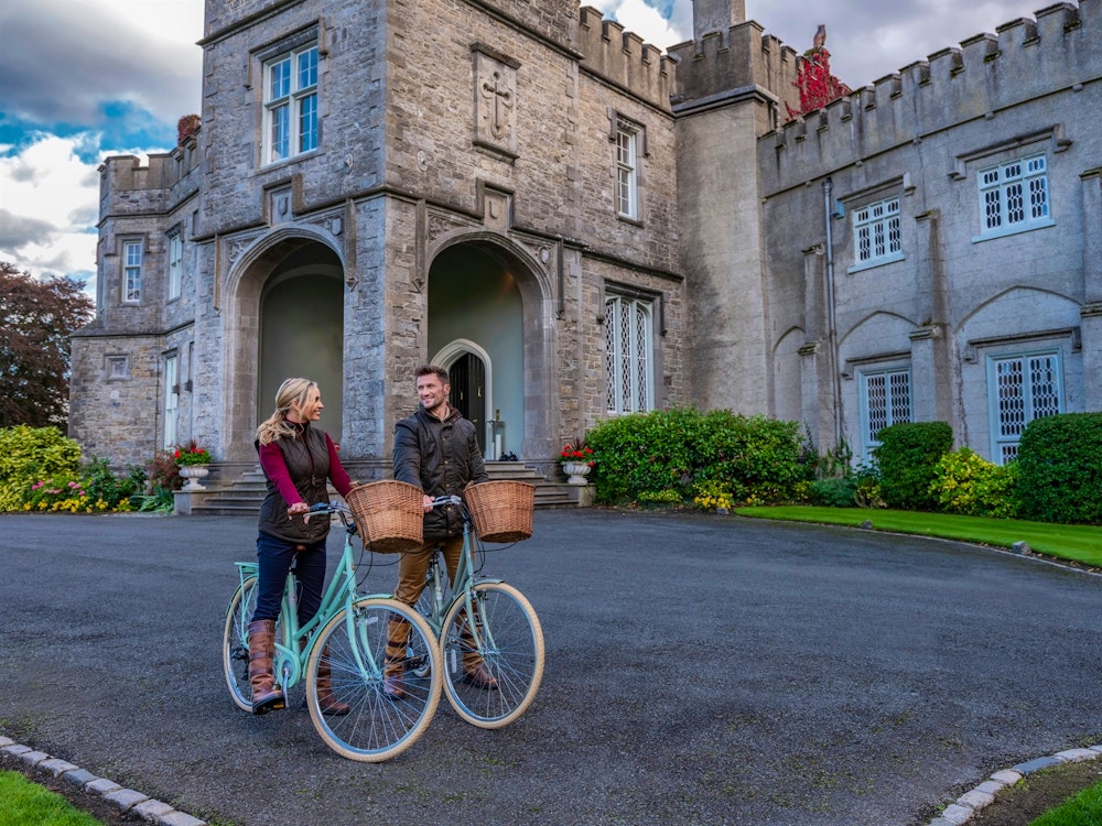 Bike Ride Outside Luttrellstown Castle Resort, Dublin 