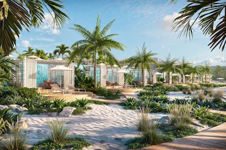 Beach Cabana View, W Punta Cana, Dominican Republic