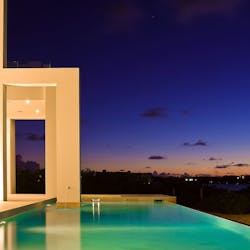 the pool at the beach house anguilla