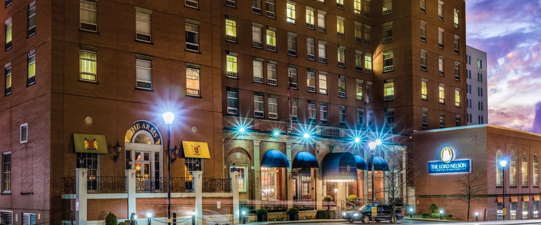 Lord Nelson, Halifax exterior