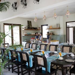 dining area at baghvan