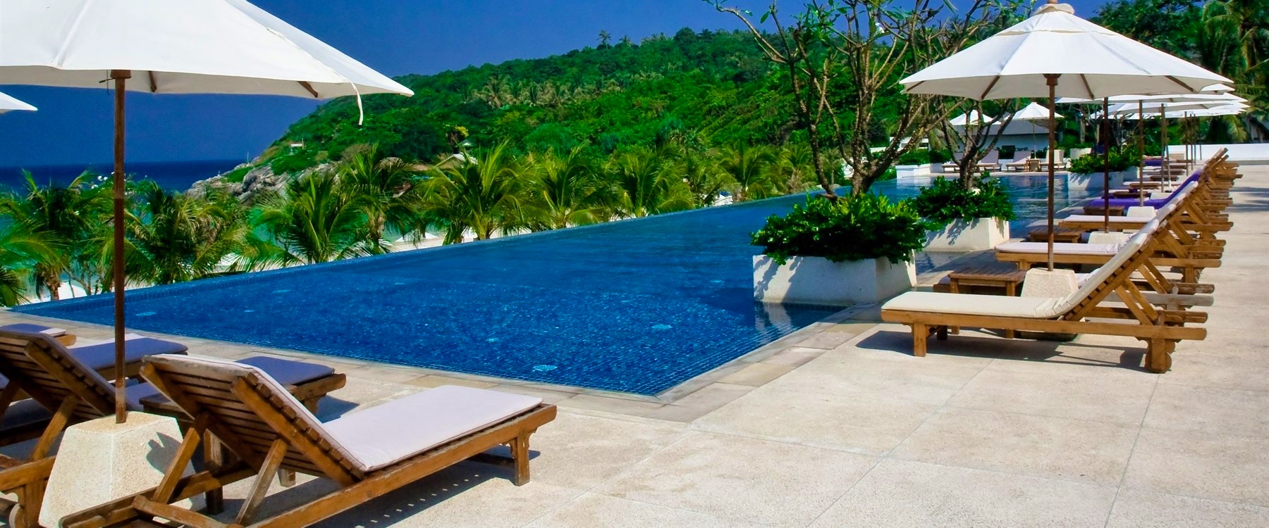 Main pool at The Racha