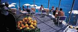 Beach Bar at Hotel Santa Caterina, Amalfi Coast, Italy
