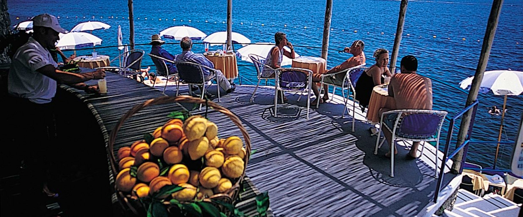 Beach Bar at Hotel Santa Caterina, Amalfi Coast, Italy