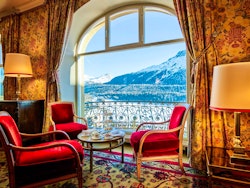 Lobby at Kulm Hotel St. Moritz