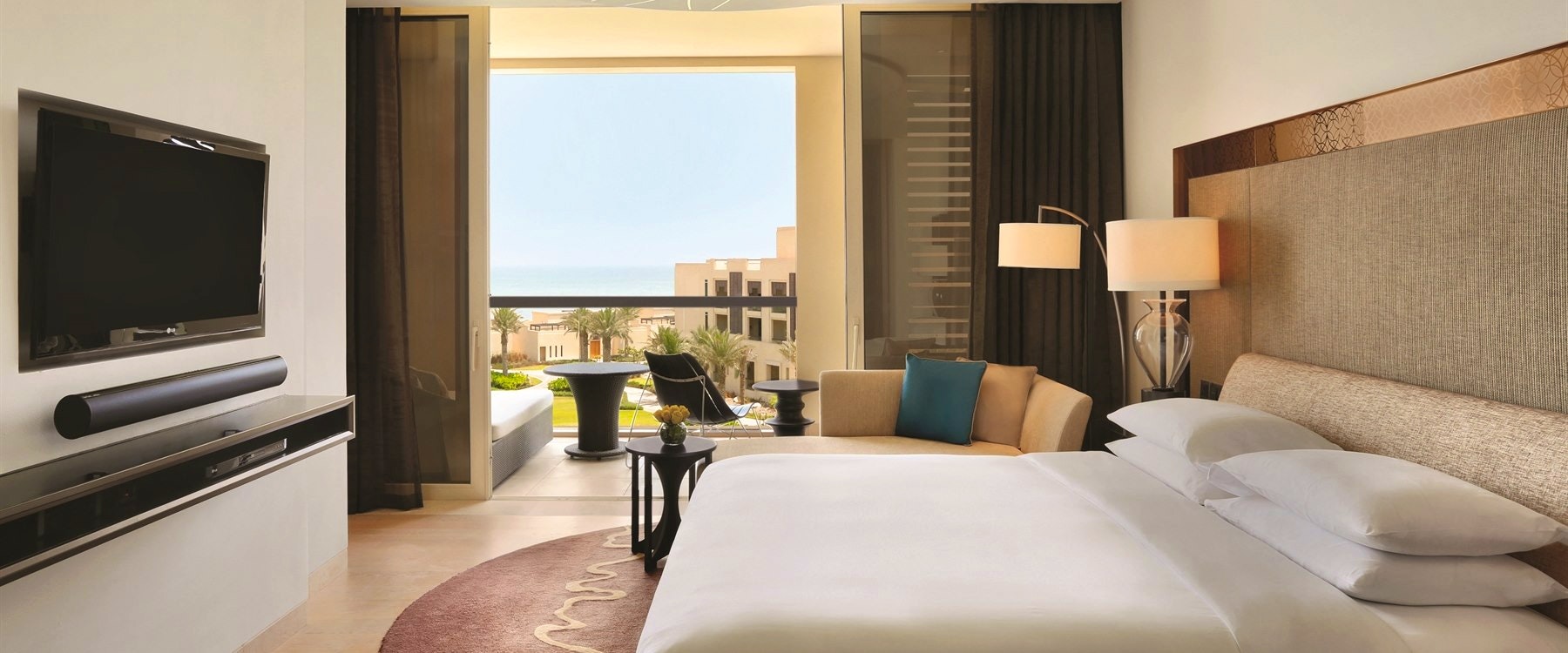 Park Suite Bedroom at Park Hyatt Abu Dhabi Hotel & Villas 