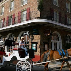 Exterior of The Maison Dupuy, New Orleans