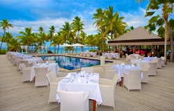 Dining Area at VOMO Island Resort, Fiji