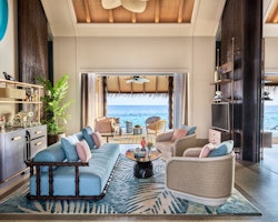 Sunset Luxury Water Villa with Pool at JOALI Maldives, Indian Ocean