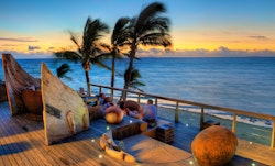 Rock Bar View at VOMO Island Resort, Fiji