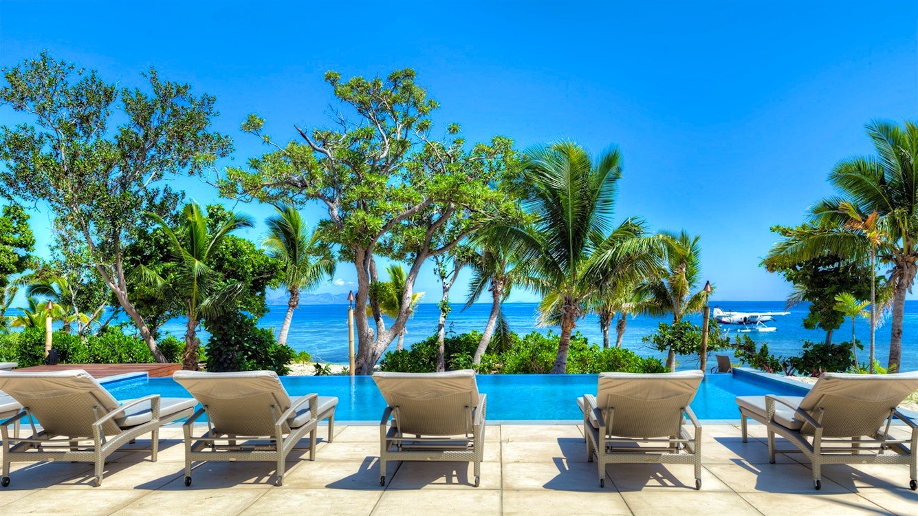 Pool View at VOMO Island Resort, Fiji