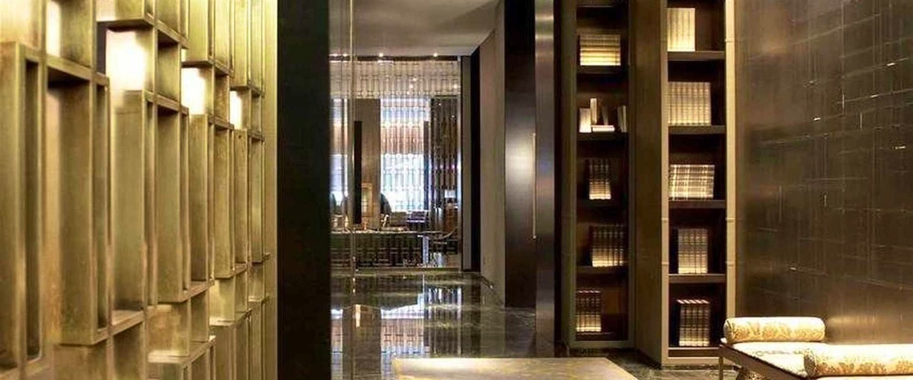 Lobby Corridor At The Hazelton Hotel